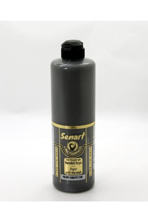Boya Multisurface Vernikli Boya 500 Ml. Vb81 Grafiti Gri