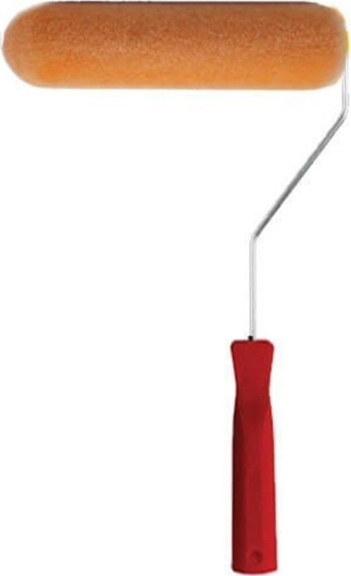 Sünger Üstü Kadife Kaplı 15Cm Rulo Saplı Fırça