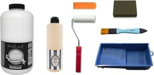 2 Litre Beyaz Boya 500Ml Taş Vernik Set