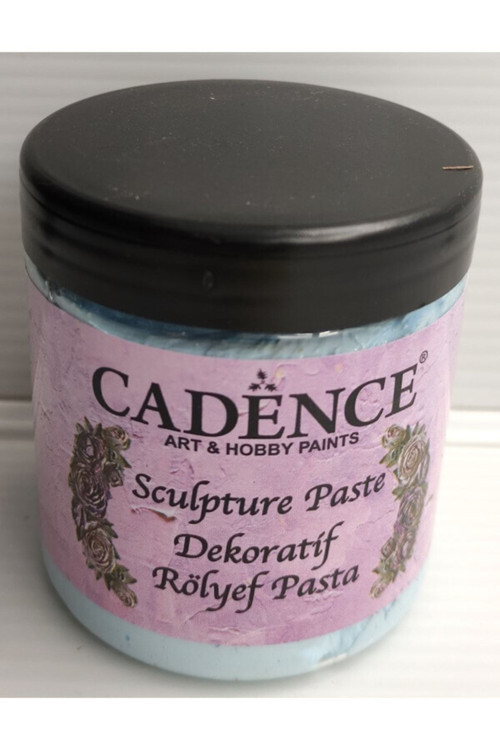 1321 Dekoratif Rölyef Pasta - 1321 Açık Mavi - 250 Ml Sculpture Paste