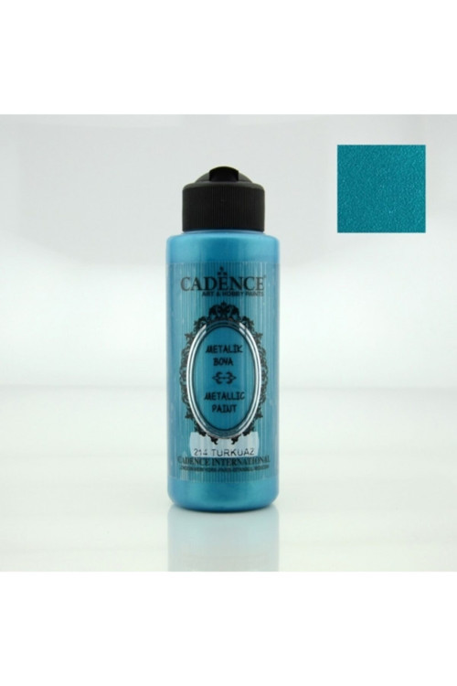 Metalik Sedefli Boya 120Ml.214 Turkuaz