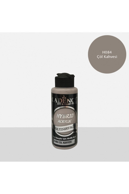 Hibrit Multisurface Akrilik Boya 120 Ml H084 Çöl Kahvesi