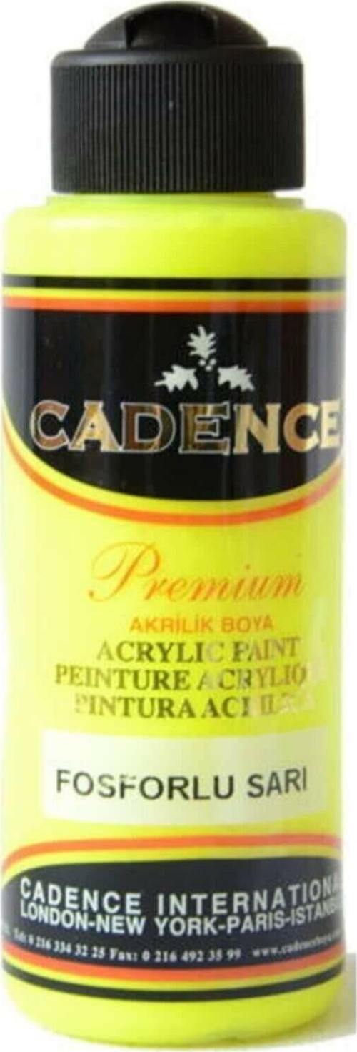 Florasan Sarı 120Ml (Fosforlu) Ahşap Boyası