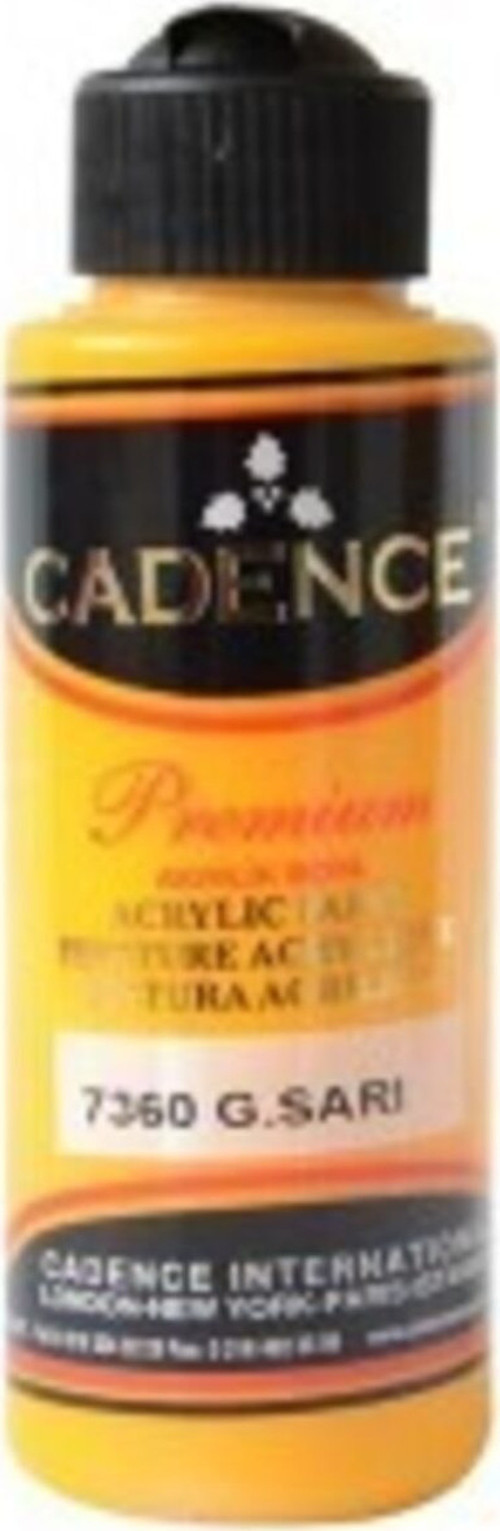 120 Ml Premium Akrilik Boya G.Sarı