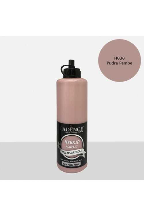 Hibrit Multisurface Akrilik Boya 500 Ml H030 Pudra Pembe