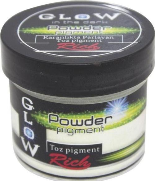 Glow Powder (Karanlıkta Parlayan) Pigment 60 cc. 11374 NATUREL YEŞİL