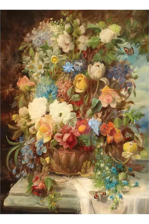 Pirinç Dekopaj Kağıdı Deluxe Art Collection Bf008 90X125Cm
