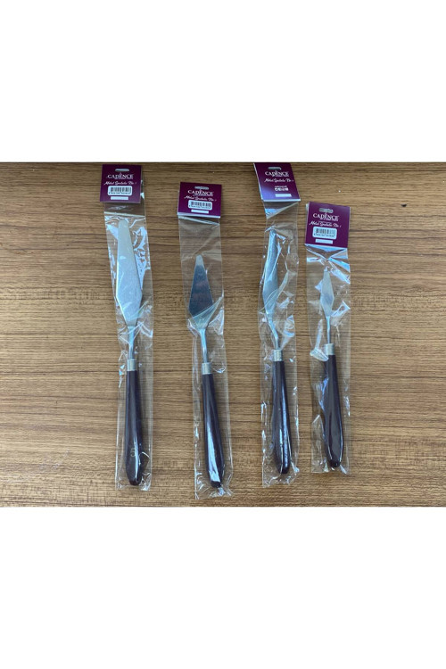 Metal Spatula 4 Lü Set