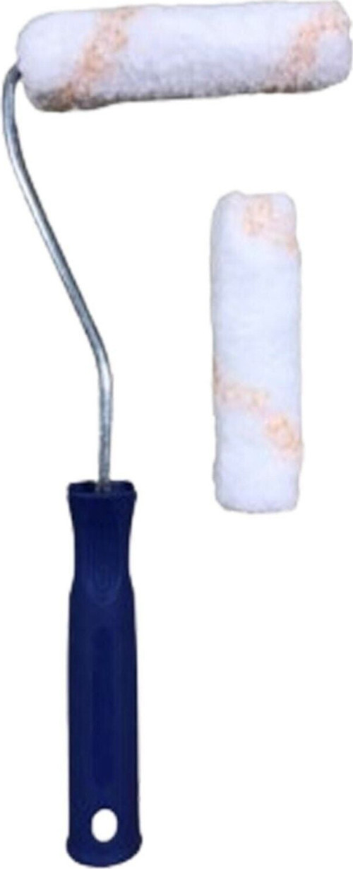 Boya Iz Bırakmayan Saten Parmak Rulo Fırça 10Cm