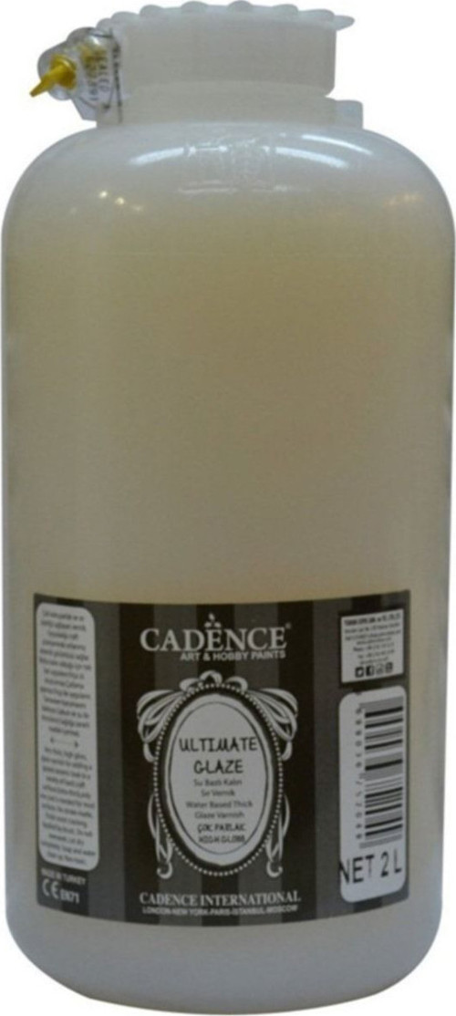 Cadence Ultimate Glaze Kalın Sır Vernik Parlak 2 Litre