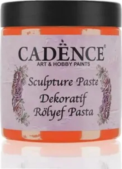 Sculpture Rölyef Pasta 1390 Mercan Kırmızı 250Ml