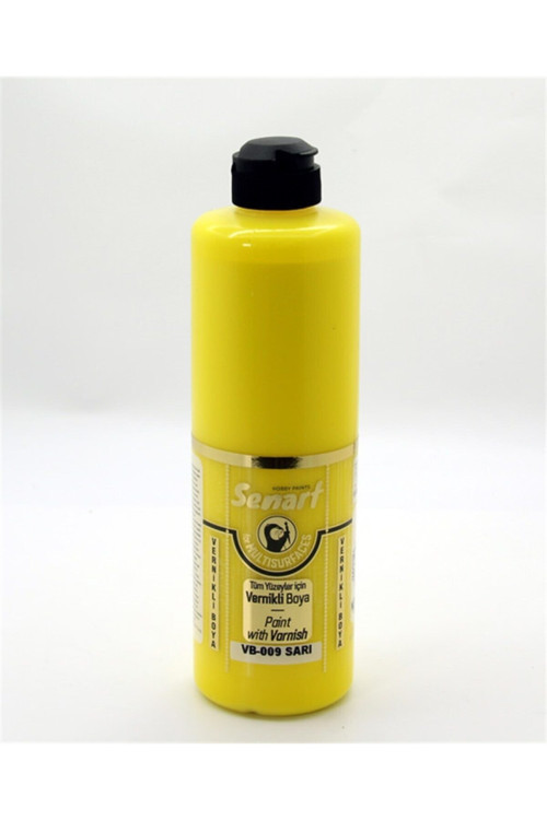 Boya Vernikli Boya Vb-009 Sarı 500 Ml