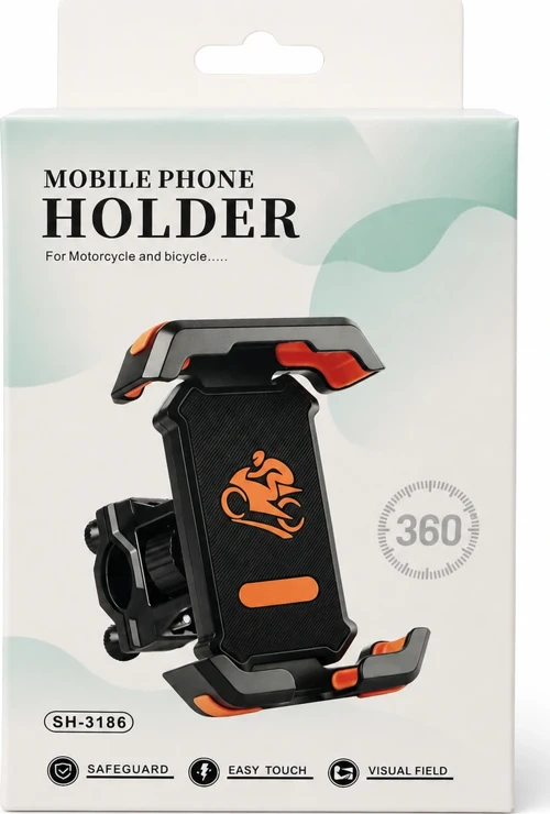 Dvip Sh-3186 360° Motosiklet Ve Bisiklet Telefon Tutucu