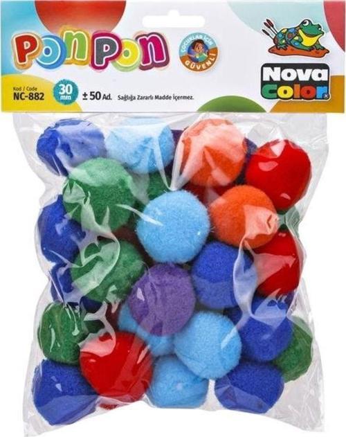 Ponpon 30 mm 50'li Paket