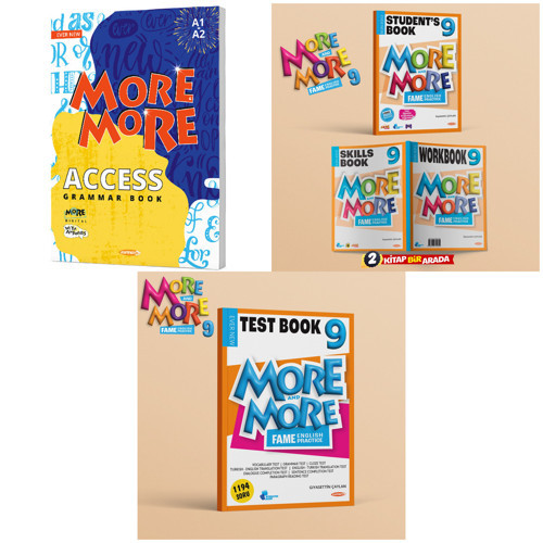 Kurmay Elt 2027 9. Sınıf English Access Grammar Book A1-A2 - Students Book - Workbook - Skills Book - Test Book Seti 4 K