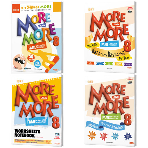 Kurmay Elt 2027 8. Sınıf Lgs Discover Reading - Haftalık Föy - Worksheets Notebook - Selfie Deneme Seti 3 Kitap + 40 Föy