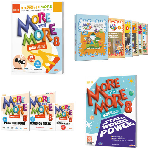 Kurmay Elt 2027 8. Sınıf Lgs Discover Reading - Hikaye - Practice Book - Star Words Power Seti 10 Kitap