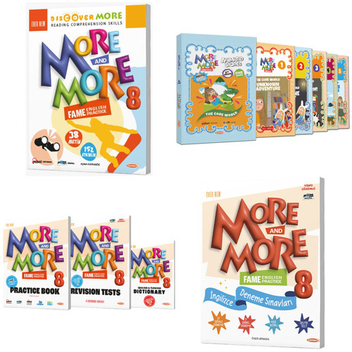 Kurmay Elt 2027 8. Sınıf Lgs Discover Reading - Hikaye - Practice Book - Selfie Deneme Seti 10 Kitap