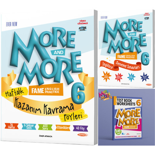 Kurmay Elt 2027 6. Sınıf Haftalık Föy - Selfie Deneme - Test Book Seti 2 Kitap + 40 Föy Maarif Model