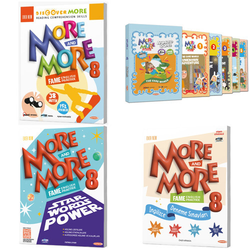 Kurmay Elt 2027 8. Sınıf Lgs Discover Reading - Hikaye - Star Words Power - Selfie Deneme Seti 8 Kitap