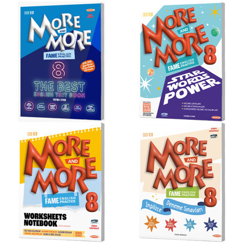 Kurmay Elt 2027 8. Sınıf Lgs Fame The Best Test - Star Words Power - Worksheets Notebook - Selfie Deneme Seti 4 Kitap