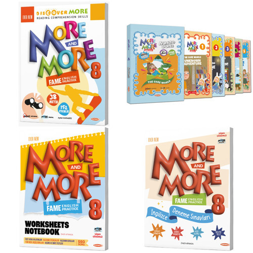 Kurmay Elt 2027 8. Sınıf Lgs Discover Reading - Hikaye - Worksheets Notebook - Selfie Deneme Seti 8 Kitap