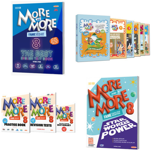 Kurmay Elt 2027 8. Sınıf Lgs Fame The Best Test - Hikaye - Practice Book - Star Words Power Seti 10 Kitap