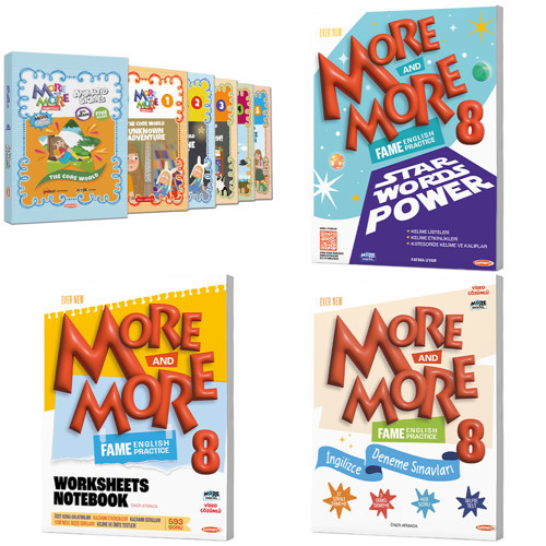 Kurmay Elt 2027 8. Sınıf Lgs Hikaye - Star Words Power - Worksheets Notebook - Selfie Deneme Seti 8 Kitap