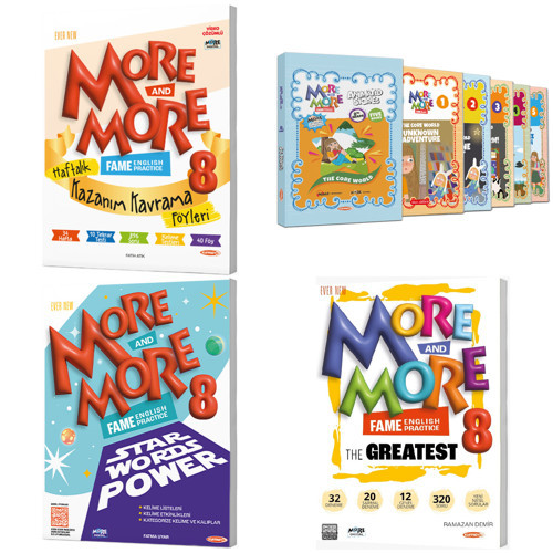 Kurmay Elt 2027 8. Sınıf Lgs Haftalık Föy - Hikaye - Star Words Power - The Greatest (32 Deneme) Seti 7 Kitap + 40 Föy