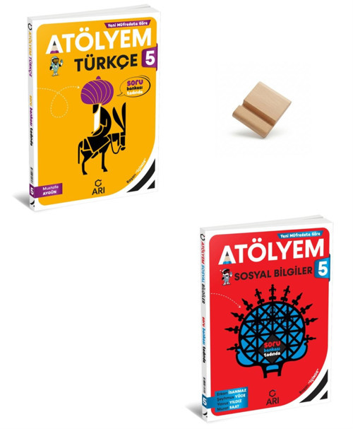 Arı 5. Sınıf Maarif Türkçe ve Sosyal Bilgiler Atölyem + Telefon Standı