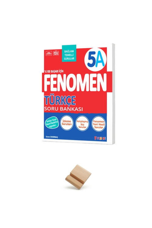 Fenomen 5. Sınıf Maarif 5A Türkçe Soru Bankası + Telefon Standı