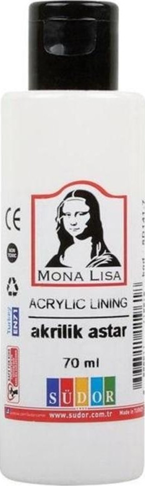 Mona Lisa Akrilik Astar Boya 70 ml