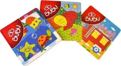 Ahşap Puzzle 20x20 cm. 16 Parça