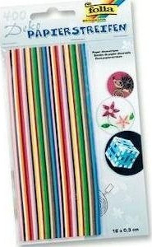 Quilling Strips (Kağıt Kıvırma Şeritleri) 400 Adet