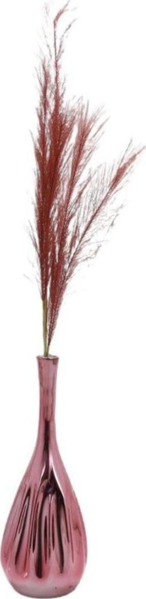 Dekoratif Yapay Çiçek 120 cm Kiremit Renkli