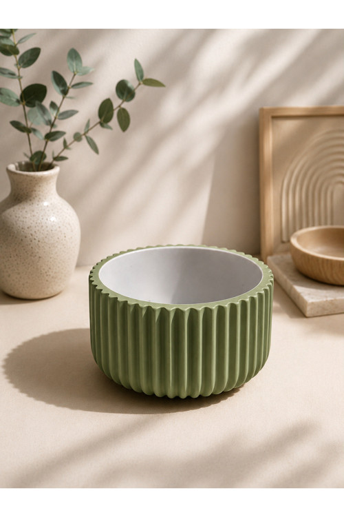 Silva - Dekoratif Beton Saksı