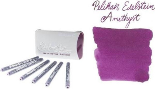 Edelstein Mürekkep Kartuşu 6'lı Metal Kutu AMETHYST