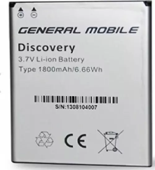 General Mobile Uyumlu GMC Dıscovery / E3 Batarya Maxpoint
