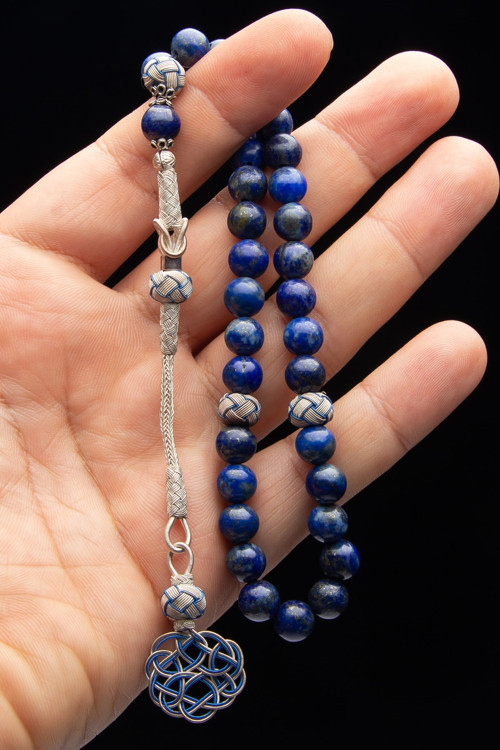 Lapis Lazuli Doğaltaş Tesbih