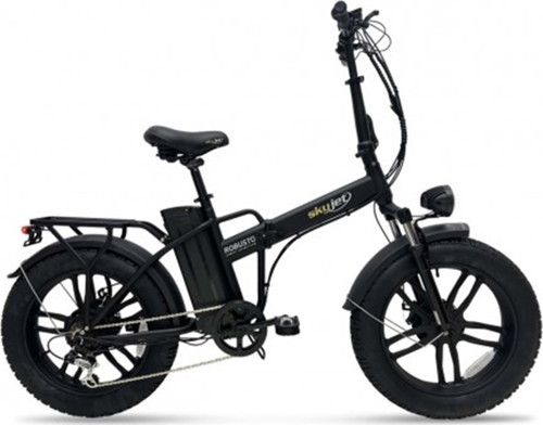 ROBUSTO PEDAL DESTEKLİ ELEKTRİKLİ BİSİKLET (SİYAH)