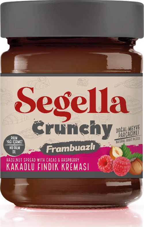 Frambuaz Meyve Parçacıklı Kakaolu Fındık Kreması 350gr
