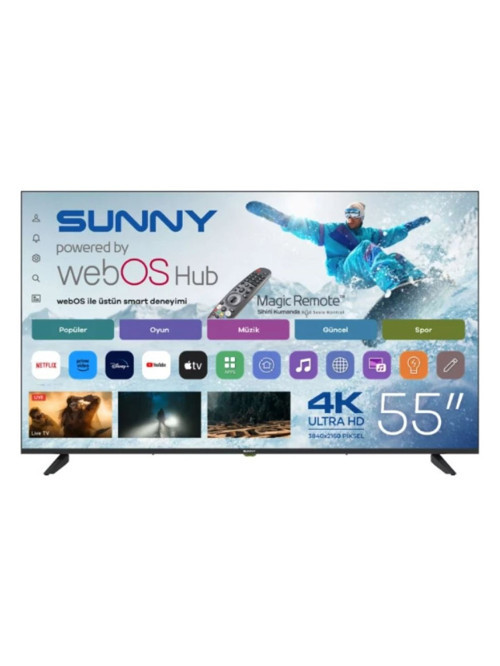 SN75QLEDM-W02M 75" 190 Ekran Uydu Alıcılı 4K Ultra HD WebOS Smart LED Televizyon