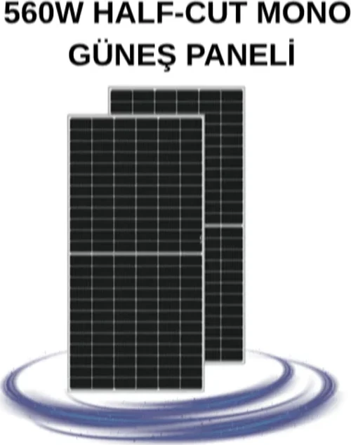 SOLERON 560W HALF-CUT MONO GÜNEŞ PANELİ
