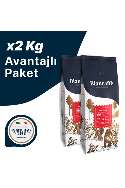 Intenso Espresso Çekirdek Kahve 2X1 Kg