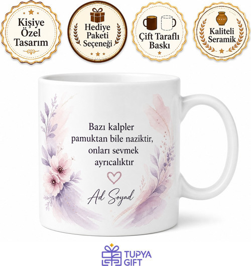 Sürekli Alınganlık Yapan Kırılgan Arkadaşa Gönül Alma Kupası Hediye Bardak