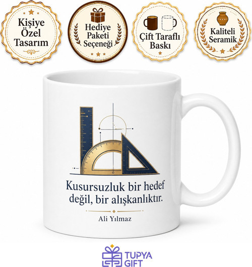 Mükemmeliyetçi Kusursuzluk Arayan Milimetrik Hesap Yapan Kupa Bardak Hediye