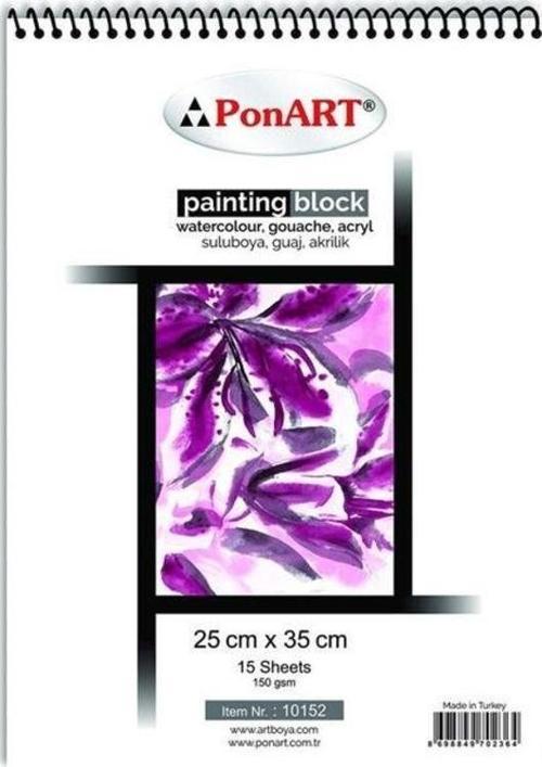 Painting Blok 150 gr 25x35 cm 15 Yaprak
