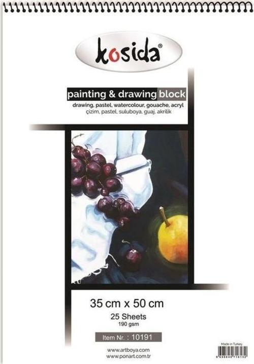 Kosida Painting & Drawing Blok 35x50 cm 190 gr 25 yp