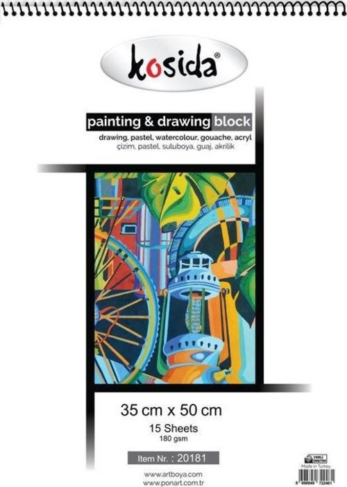 Painting & Drawing Blok 35x50 cm 180 gr 15 yp