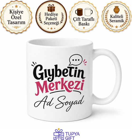 Gıybetin Merkezi Entrika Kupası Toplantıda Olay Hediye Kupa Bardak